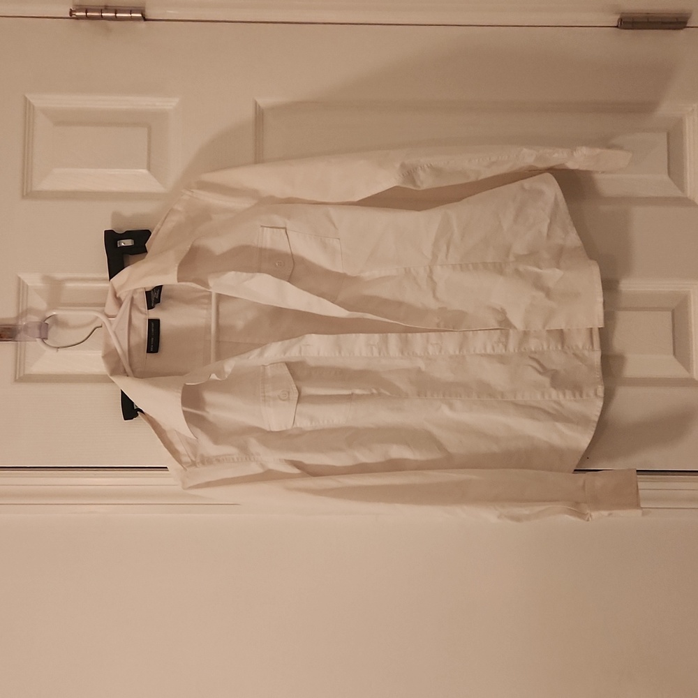 White button up dress shirt
